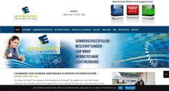 Desktop Screenshot of folieneckstein.de